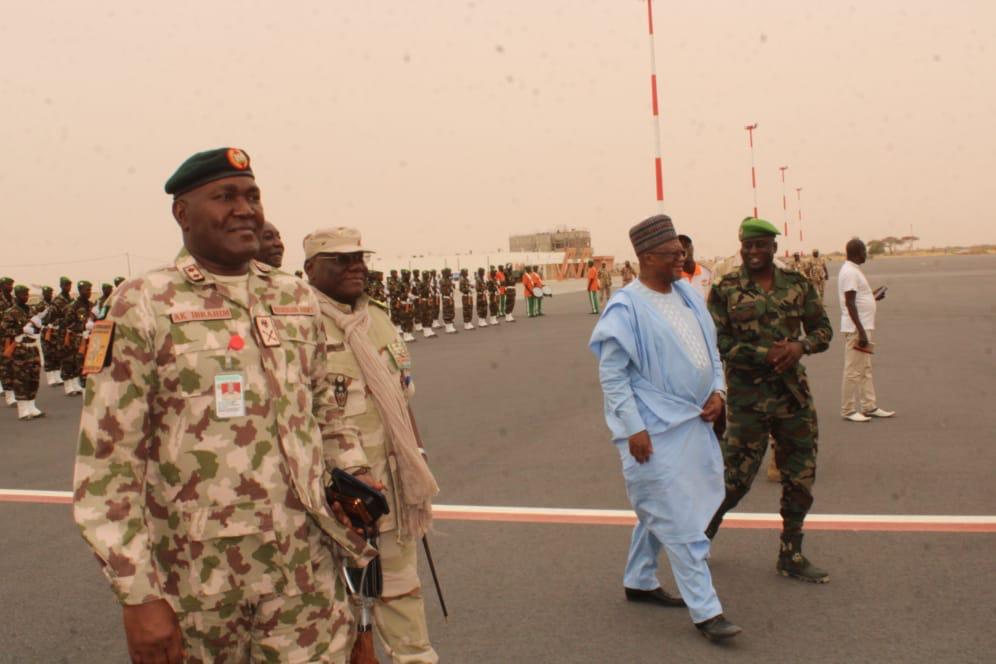 HEAD OF MISSION VISITS MNJTF TACTICAL HEADQUARTERS DIFFA PRAISES TROOPS OF OP LAKE SANITY AND FORCE COMMANDER MNJTF VISITS TROOPS IN MALLAM FATORI