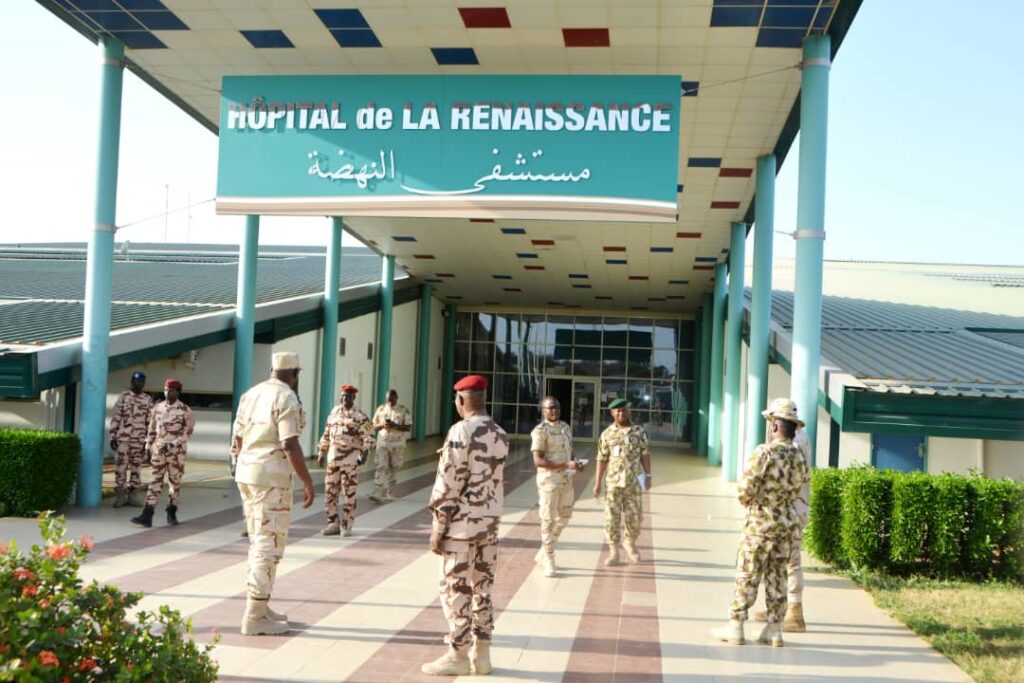 DEPUTY FORCE COMMANDER MULTINATIONAL JOINT TASK FORCE VISITS TROOPS AT RENAISSANCE HOSPITAL