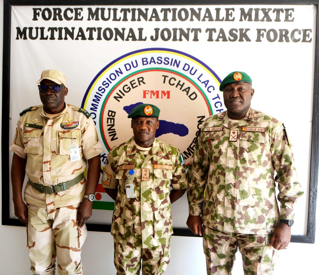 FC MNJTF DECORATES NEWLY PROMOTED BRIG GEN AND BIDS FAREWELL TO OUTGOING MILITARY STAFF OFFICERS OF HQ MNJTF