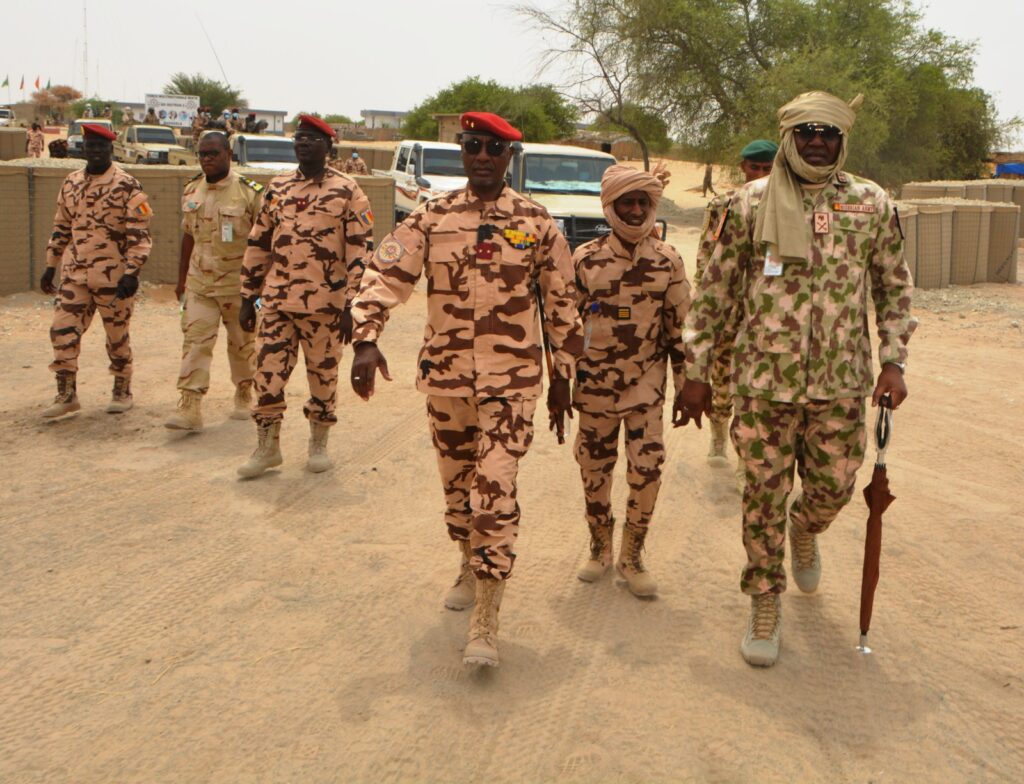FC MNJTF CONTINUES HIS FAREWELL VISIT TO SECTORS 2 AND 3…….thank officers and men for their courage and cooperation