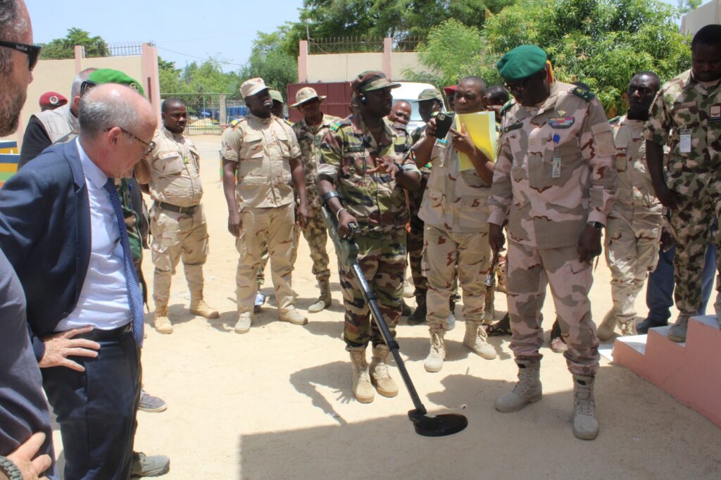 MNJTF TRAINS TROOPS ON COUNTER-IMPROVISED EXPLOSIVES DEVICE