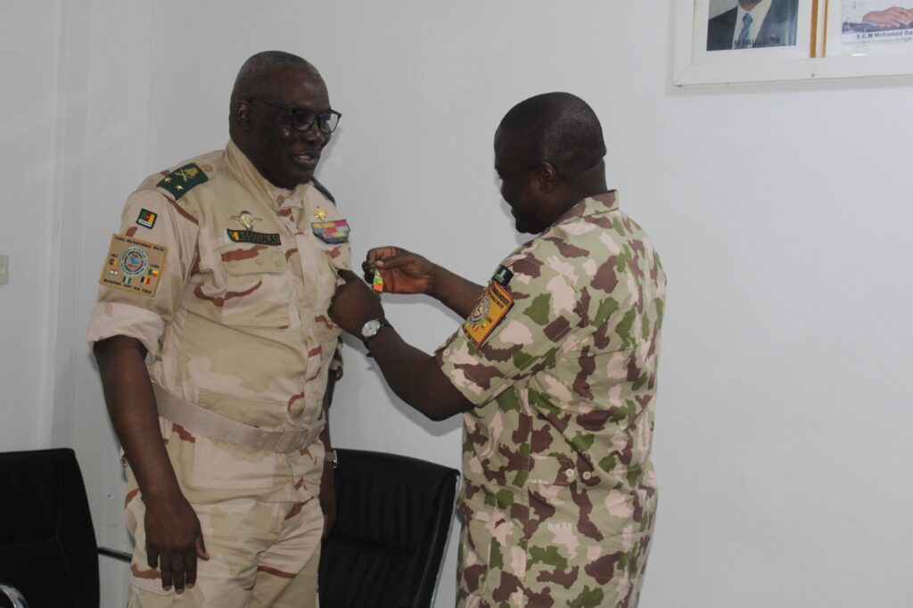 MNJTF BIDS FAREWELL TO DEPUTY FORCE COMMANDER AND 12 MILITARY STAFF OFFICERS