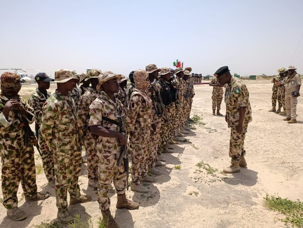 FC MNJTF CONDUCTS OPERATIONAL ASSESSMENT VISIT TO MONGUNO