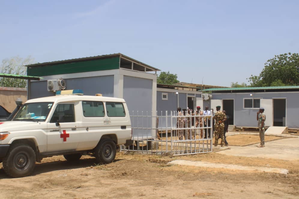INAUGURATION D’UN CENTRE MÉDICAL DE NIVEAU 1 POUR LA FORCE Multinationale MIXTE À N'DJAMENA